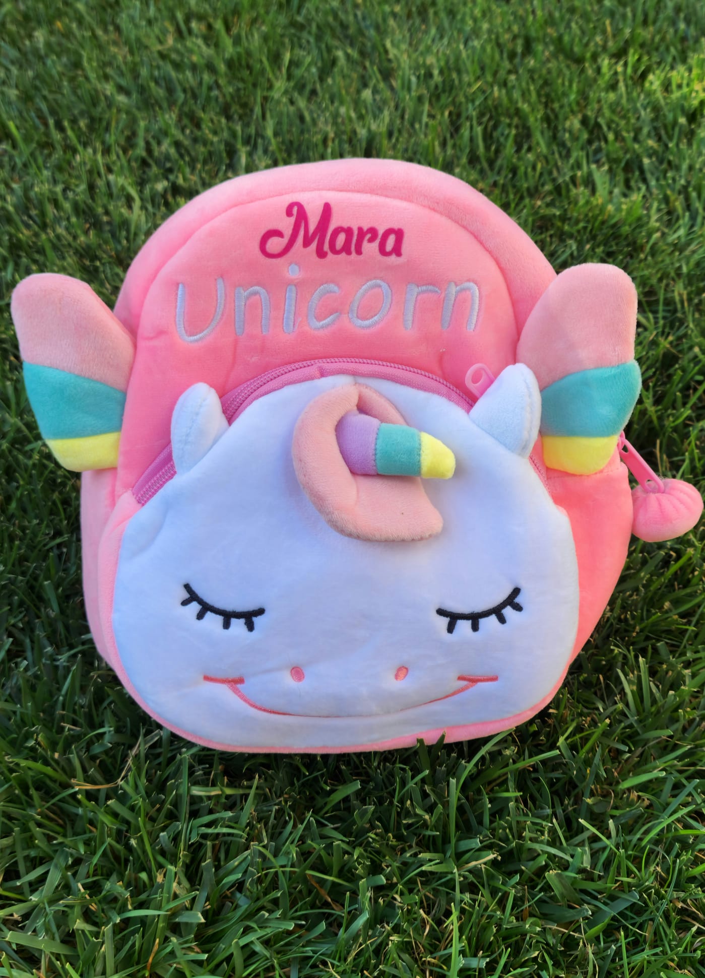 Rucsac Personalizat cu nume, model Unicorn - Mara