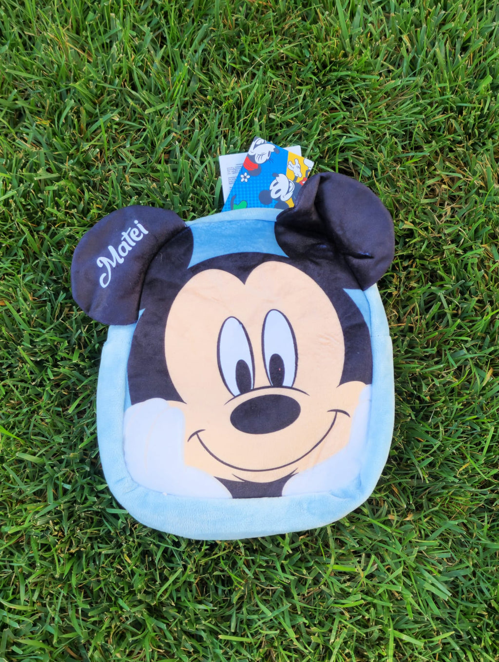 Rucsac Personalizat cu nume, model Mickey - Matei