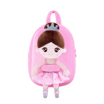 Rucsac personalizat model classic Princess cu jucarie detasabila (gradinita/cresa)