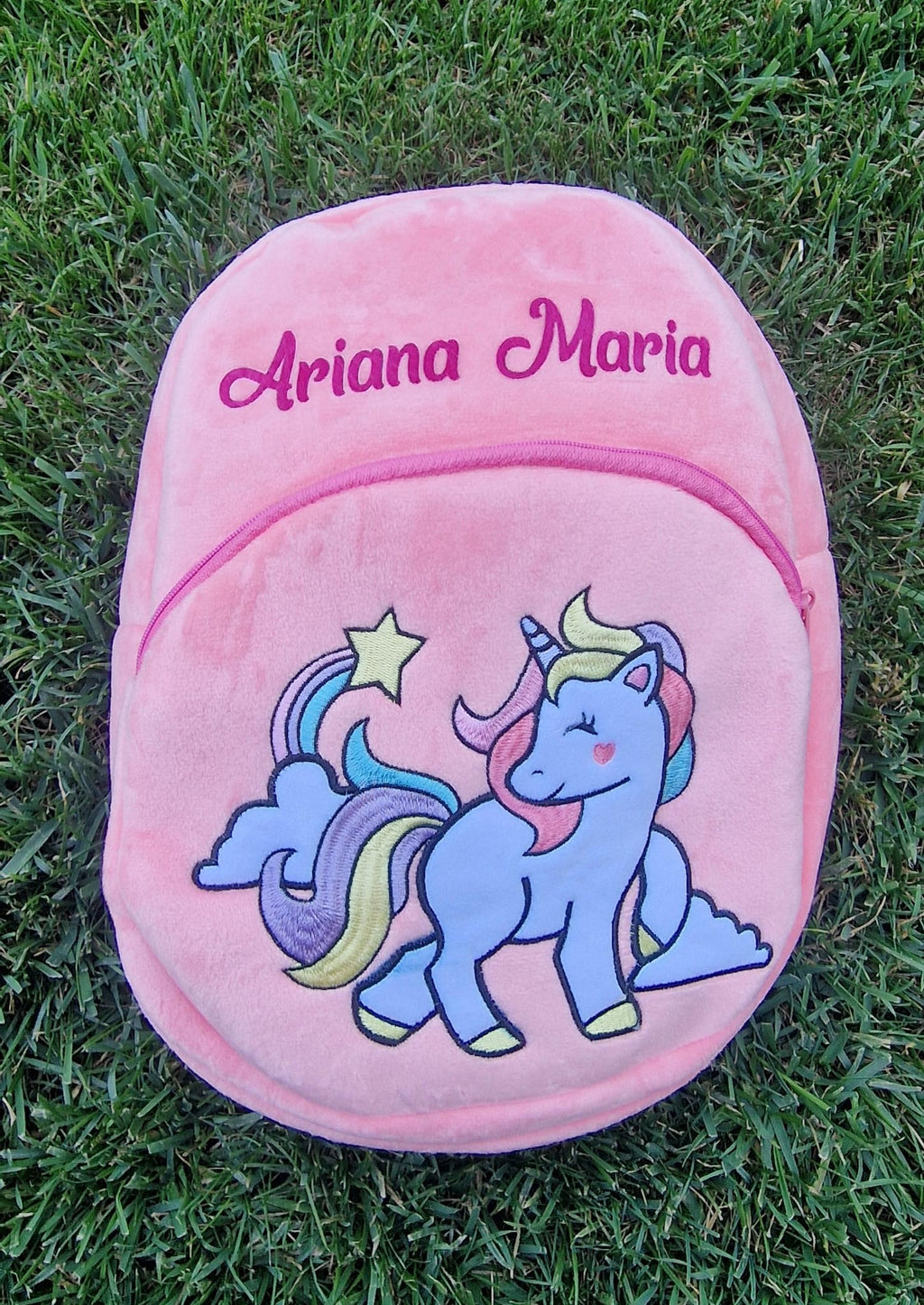 Rucsac Personalizat cu nume, model Unicorn - Ariana Maria