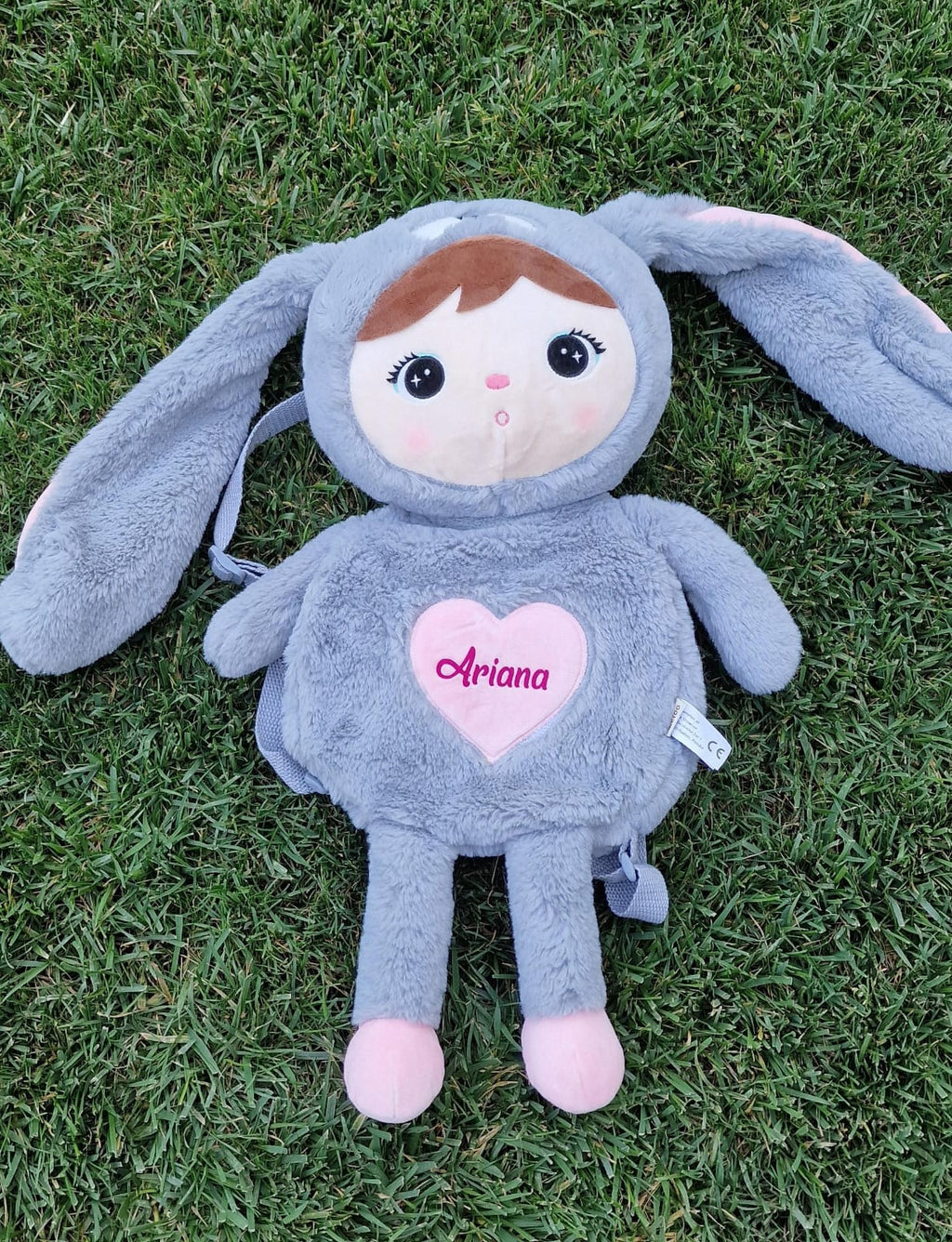 Rucsac Personalizat cu nume, model Bunny - Ariana