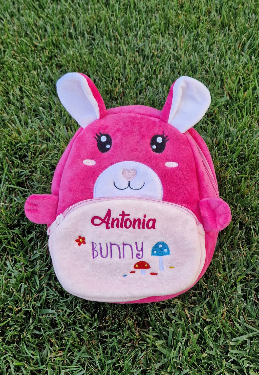 Rucsac Personalizat cu nume, model Bunny - Antonia