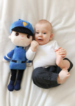 Papusa personalizata cu nume,  Metoo PoliceBoy