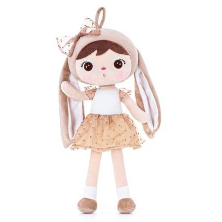 Papusa personalizata Metoo, Iepure Cream 50 cm