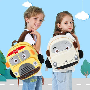 Rucsac personalizat model Beetle car (gradinita/cresa) - papusipersonalizate